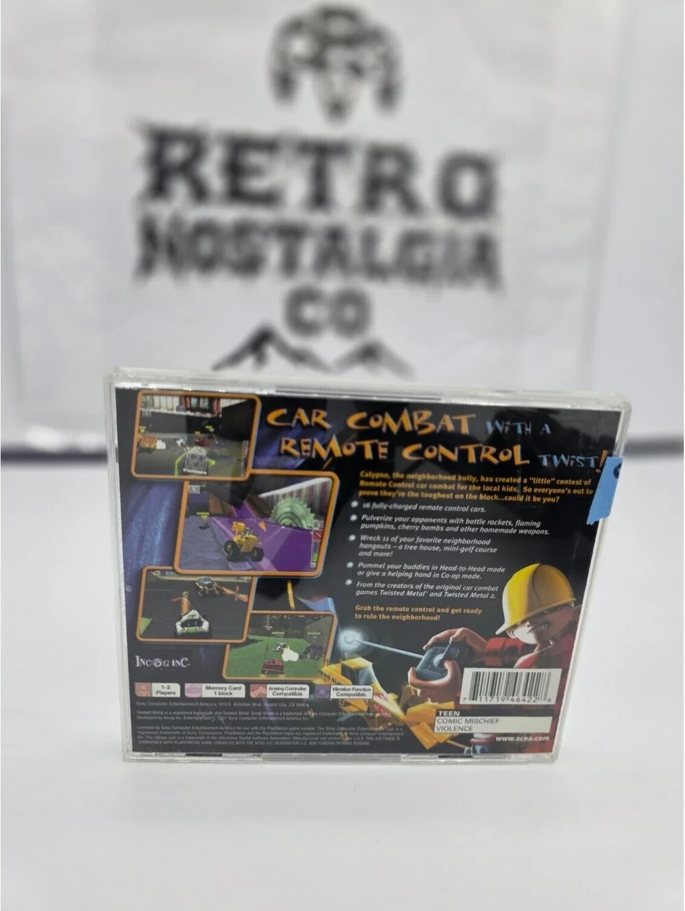 Twisted Metal Small Brawl CIB for Playstation 1